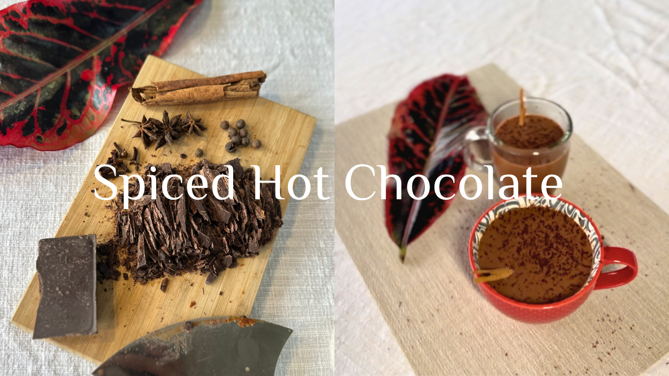 Seasonal Spiced Hot Chocolate: The Cacao Portal Way !