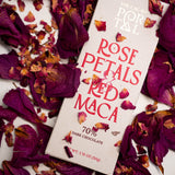 70% Cacao with Rose Petals & Red Maca (50g)